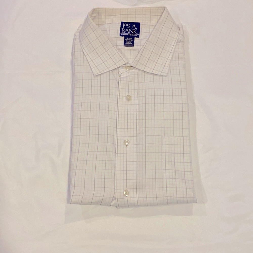 Jos. A. Bank men’s Travelers Collection dress shirt size 18-34